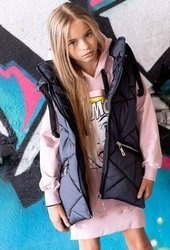 Kids By Voga Weste Graphit