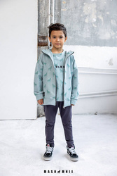 Sweatshirt mit Kapuze WILD WOLF Schwarz                                                 