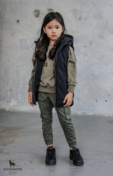 MashMnie Trainingsanzug Hose Beige