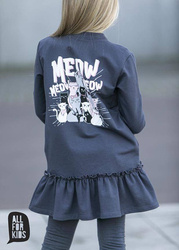 All For Kids Strickjacke Grau