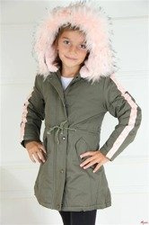 Winterjacke Khaki