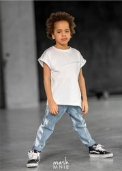 MashMnie Blue Boyfriend Pants