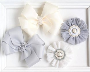 Hairclip with Flower