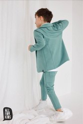 All For Kids Business Check Trousers