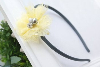 Headband Tulle Flower