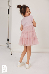 All For Kids Dress Positive Pink