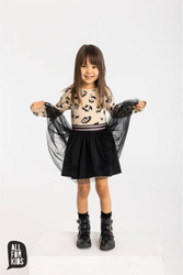 ALL FOR KIDS DRESS GIRLS GREY