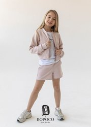 ALL FOR KIDS BOMBER  FLOWERS