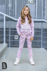 All For Kids Knitted Pants Pink