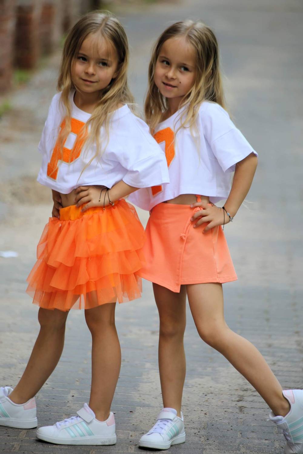 Orange best sale skirt kid