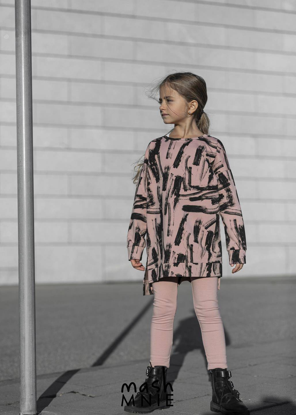 Leggins Black PINK GIRL \ TROUSERS \ GAITERS