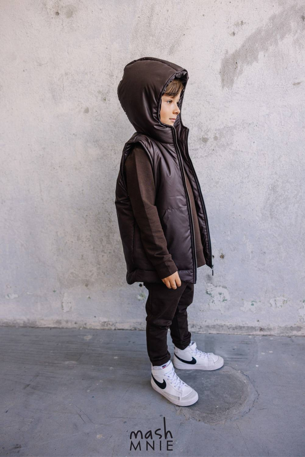 MashMnie Vest Yellow BOY \ VESTS GIRL \ VESTS JESIEŃ ZIMA22/23