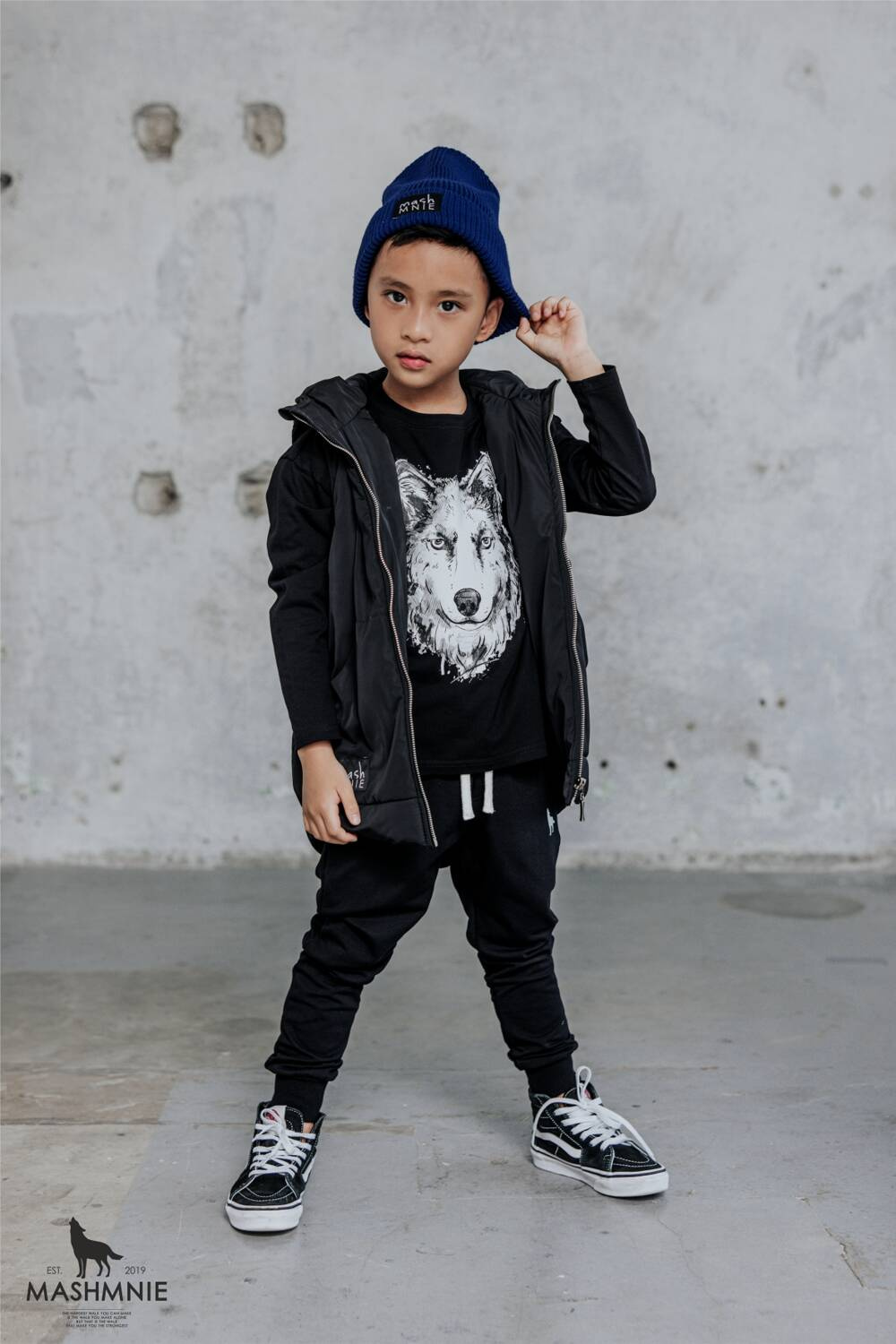 MashMnie Vest Yellow BOY \ VESTS JESIEŃ ZIMA22/23