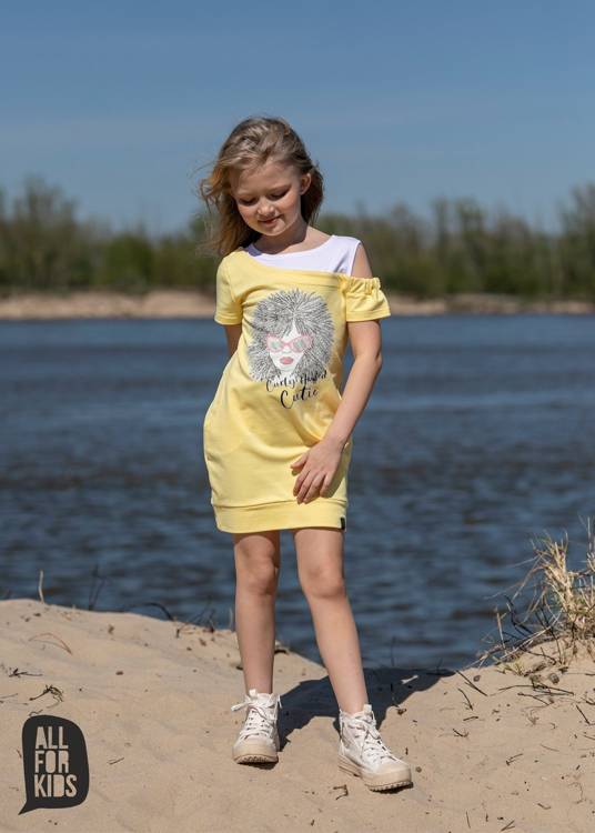 ALL FOR KIDS FOR KIDS TUNIC BULDOG