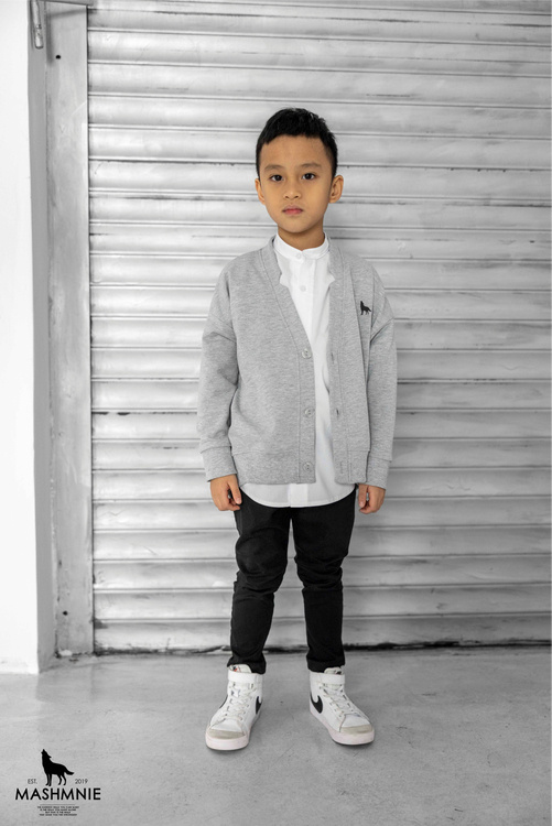 ALL FOR KIDS jumper GREY