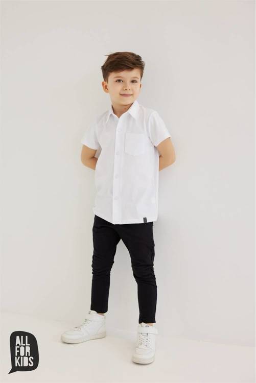 All For Kids Business Check Trousers