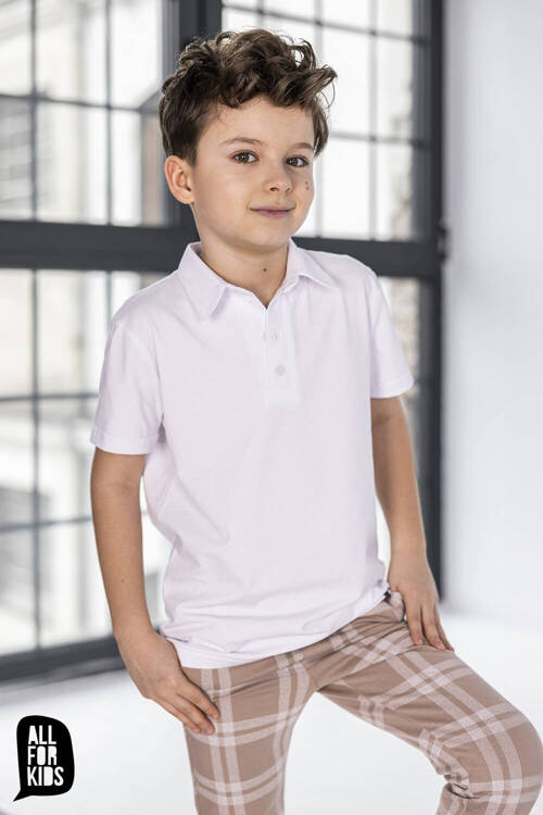 All For Kids Business Check Trousers