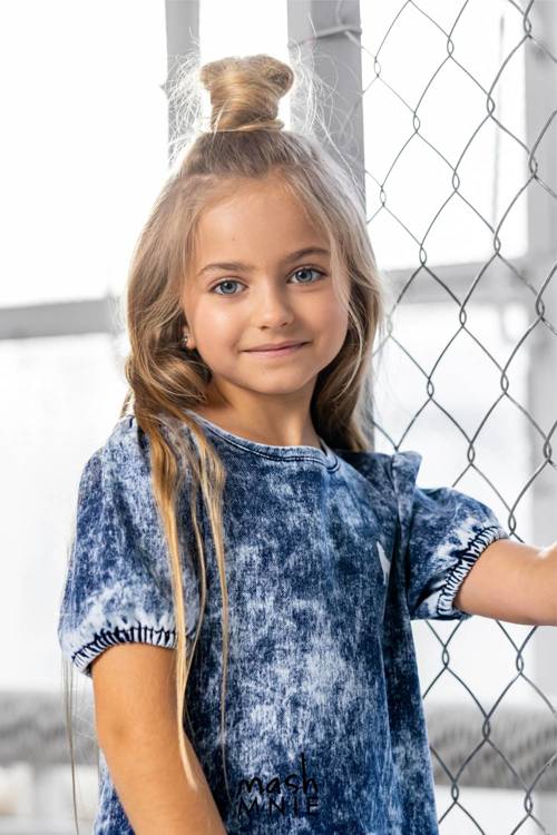 All For Kids Jeans Dress Blue