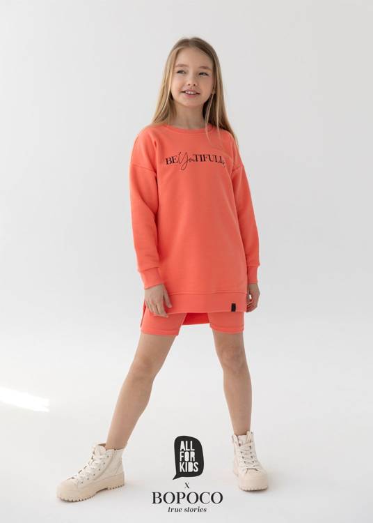 Girls' tracksuit Coral