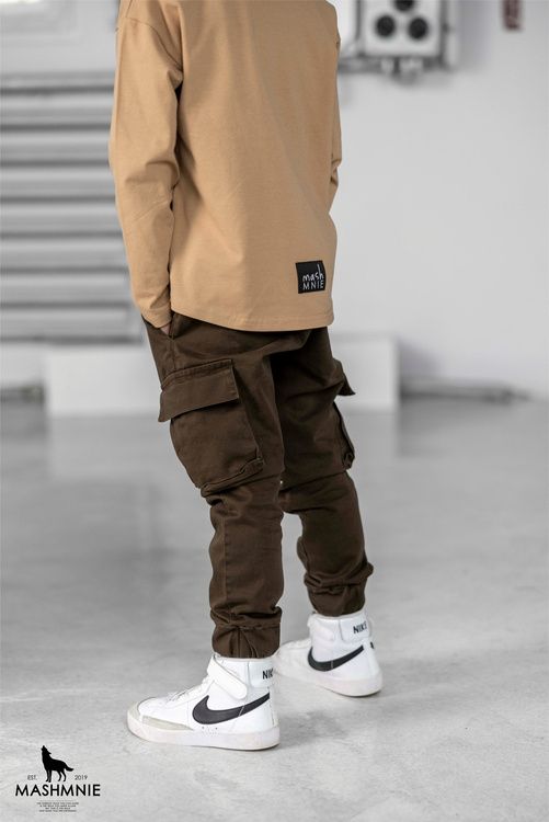 MashMnie Tracksuit Pants Beige