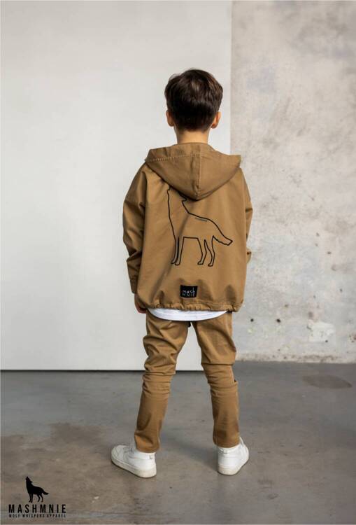 MashMnie Tracksuit Pants Beige