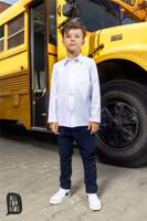 All For Kids Business Check Trousers