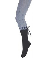 COTTON TIGHTS BOW