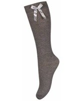 KNEE SOCKS  GREY BOW