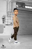 MashMnie Tracksuit Pants Beige