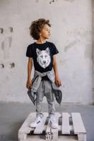 MashMnie Wolf T-shirt White