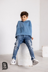 All For Kids Jeans-Hose Grau