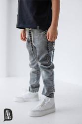 All For Kids Jeans-Hose Grau