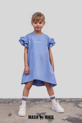 All For Kids Jeans Kleid Blau