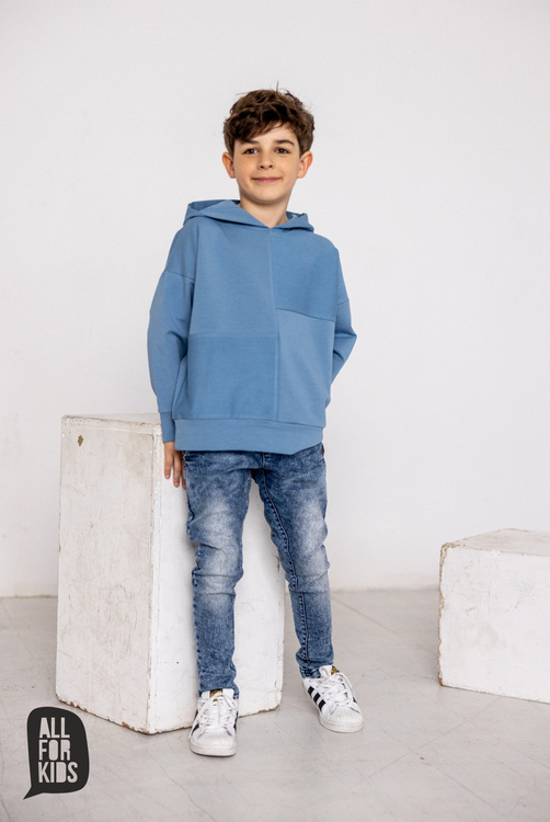 All For Kids Jeans-Hose Grau