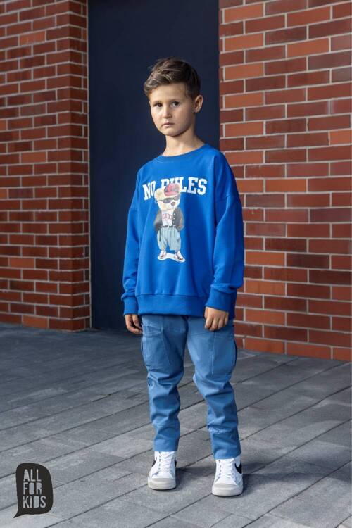 All For Kids Jeans-Hose Grau