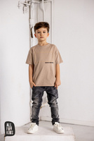 All For Kids Jeans-Hose Grau