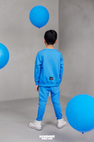 MashMnie Bluza Niebieska Wolf Boys&Girls