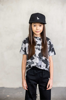 MashMnie Czapka z Daszkiem Czarna