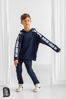 All For Kids Komplet Dresowy Less Rules Granatowy