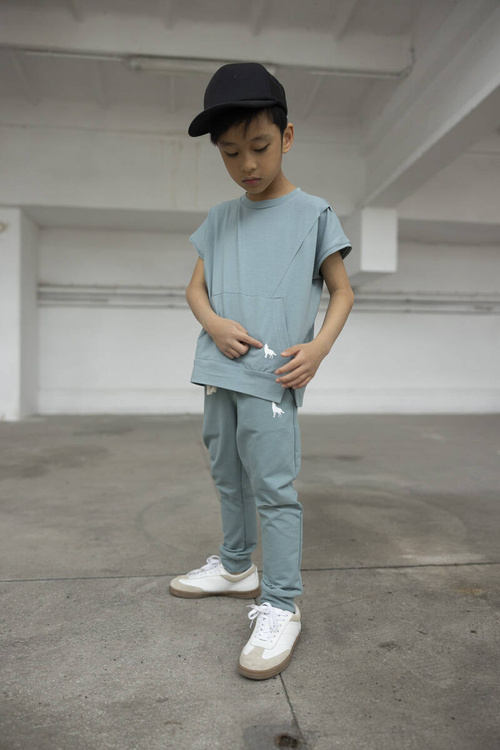 MashMnie WHISPERS T-shirt Morski