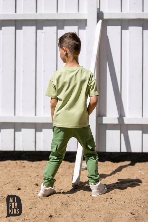 All For Kids T-shirt OFF ROAD Zielony