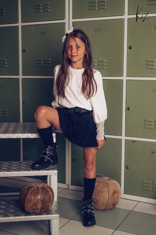 Kiz Spódnico Spodenki School Czerń
