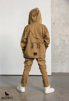 MashMnie Trainingsanzug Hose Beige