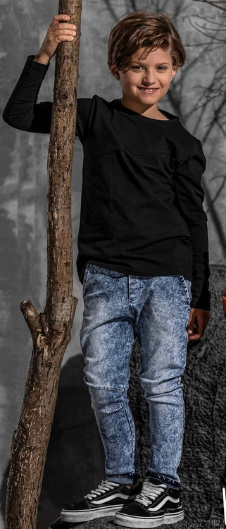 MashMnie Spodnie Jeans Blue