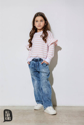 All For Kids Spodnie Jeans Niebieskie