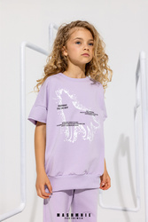 MashMnie T-shirt Fioletowy
