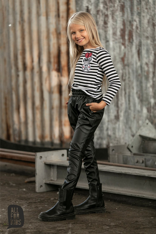 All For Kids Striped Blouse