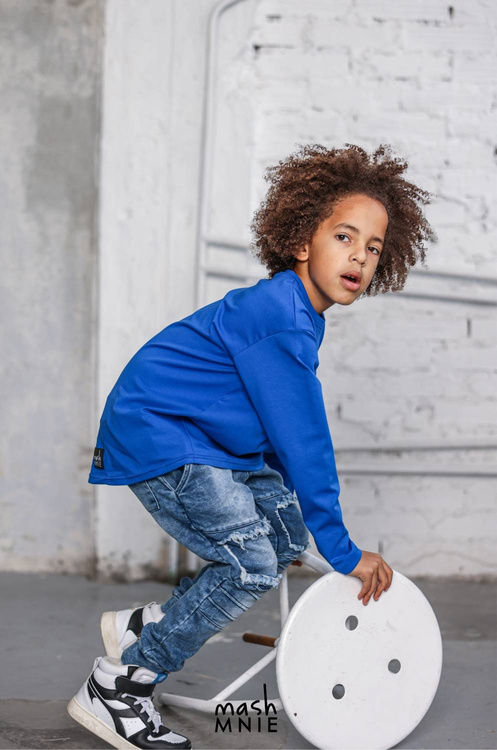 Cotton Team Wolf blouse