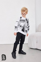 AllForKids Spodnie Czarne z Dziurami