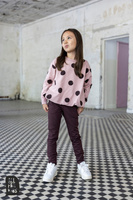 All For Kids Knitted Pants Pink